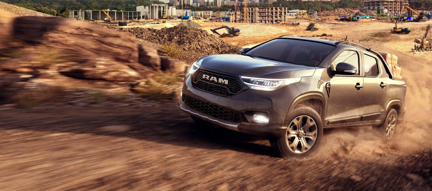 Pickup Ram 700 2026, vista exterior